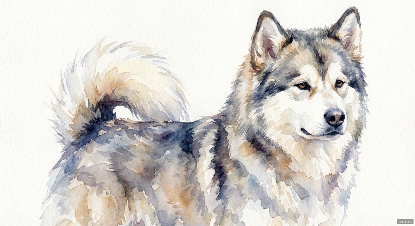 阿拉斯加雪橇犬（Alaskan Malamute）